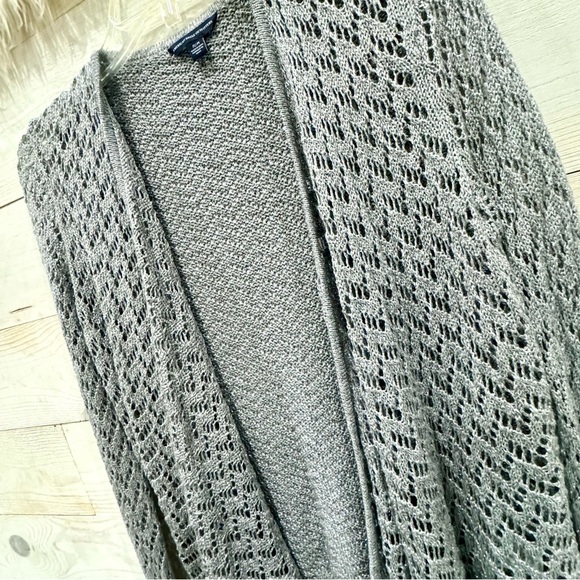 American eagle knit open cardigan sweater ❤️ - Picture 4 of 7